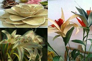 Cara membuat bunga dari  kulit jagung IBU PINTAR