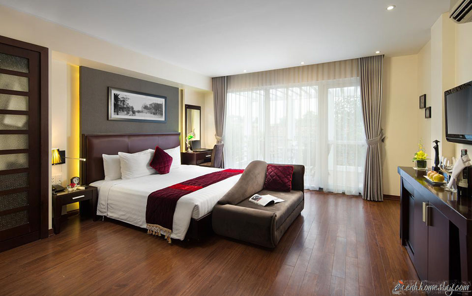 20 Hotel Hanoi giá rẻ đẹp gần trung tâm, sân bay quốc tế Nội Bài