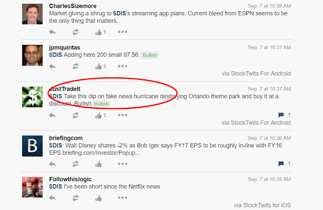 Disney Takes a Nose Dive Because Fake News Are Ruining Our Lives 1 54762 Is it me or is this a new trend when people are in denial, they blame the fake news?