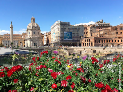 Fórum de Trajano na Primavera