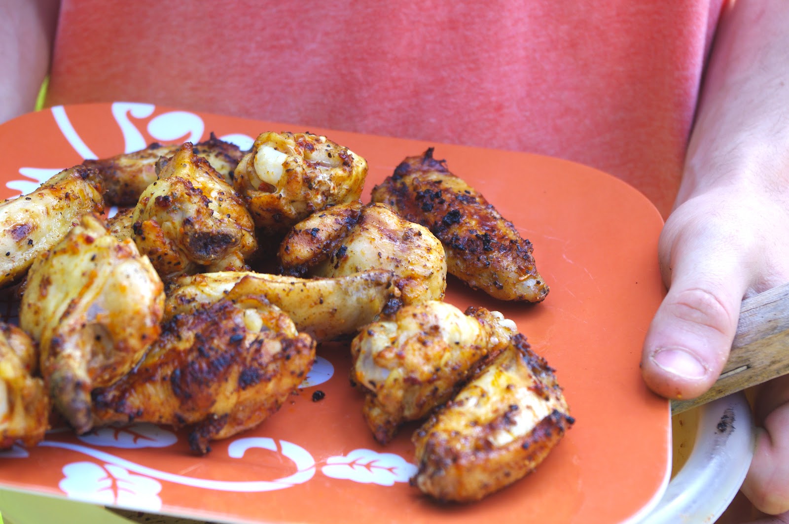 maggie made: BBQ Mesquite Chicken Wings (low carb)