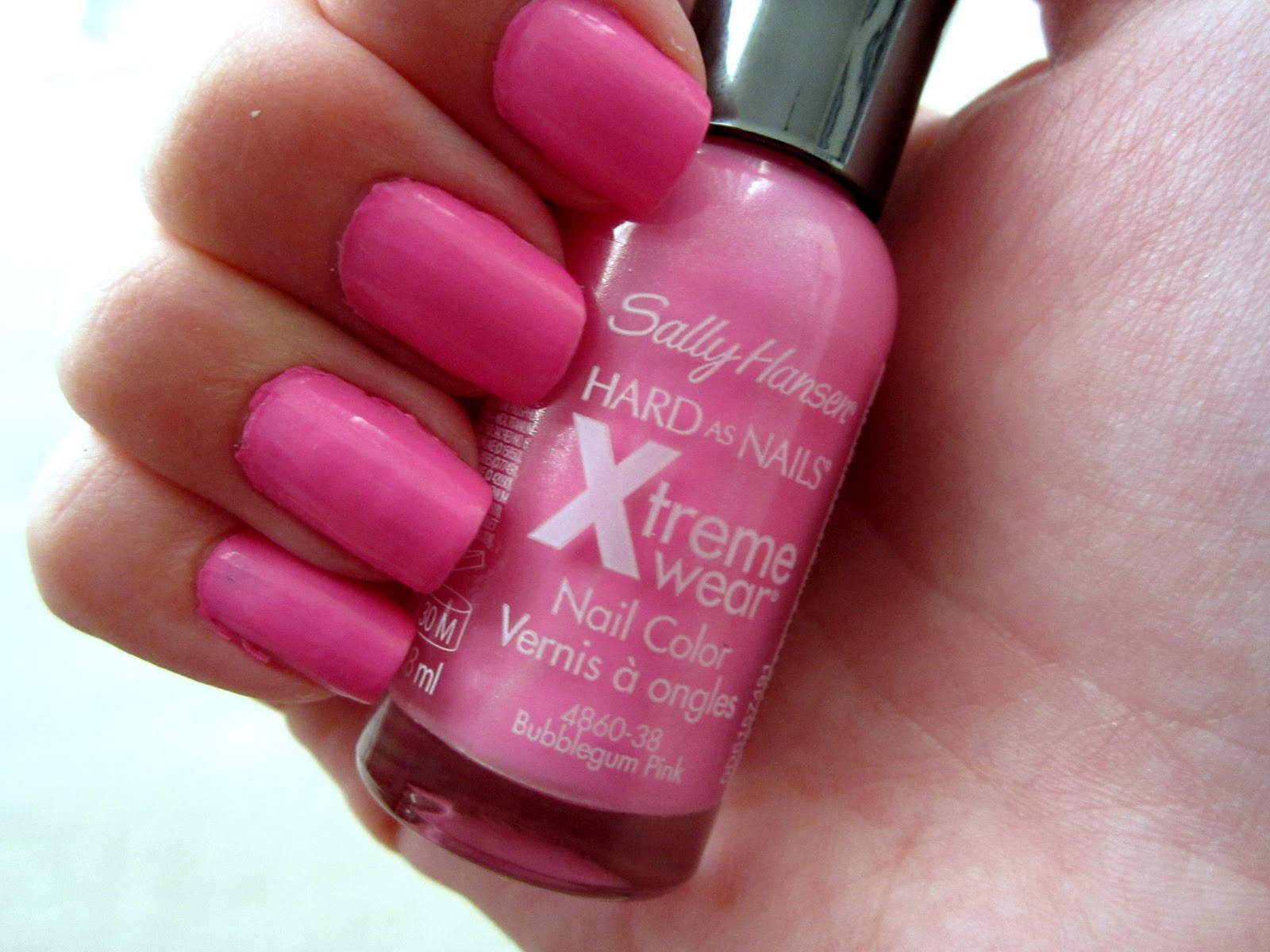 Happy Skin Nail Polish in "Bubblegum Pink" shade - wide 7