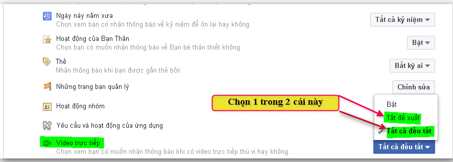 TẮT THÔNG BÁO PHÁT VIDEO TRỰC TIẾP TRÊN FB | minh lương và mọi người