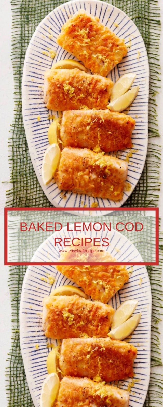 BAKED LEMON COD RECIPES BAKED LEMON COD RECIPES