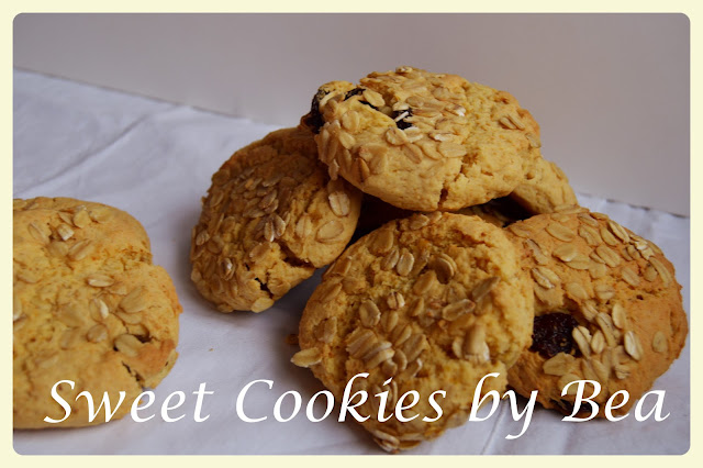 Cookies de calabaza con arándanos y avena  (apto para diabéticos)