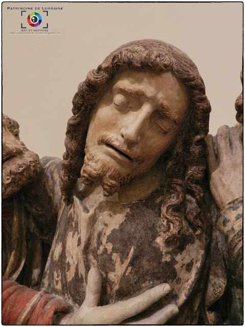 NANCY (54) - Musée lorrain : Le Christ au Jardin des Oliviers (XVIe siècle)