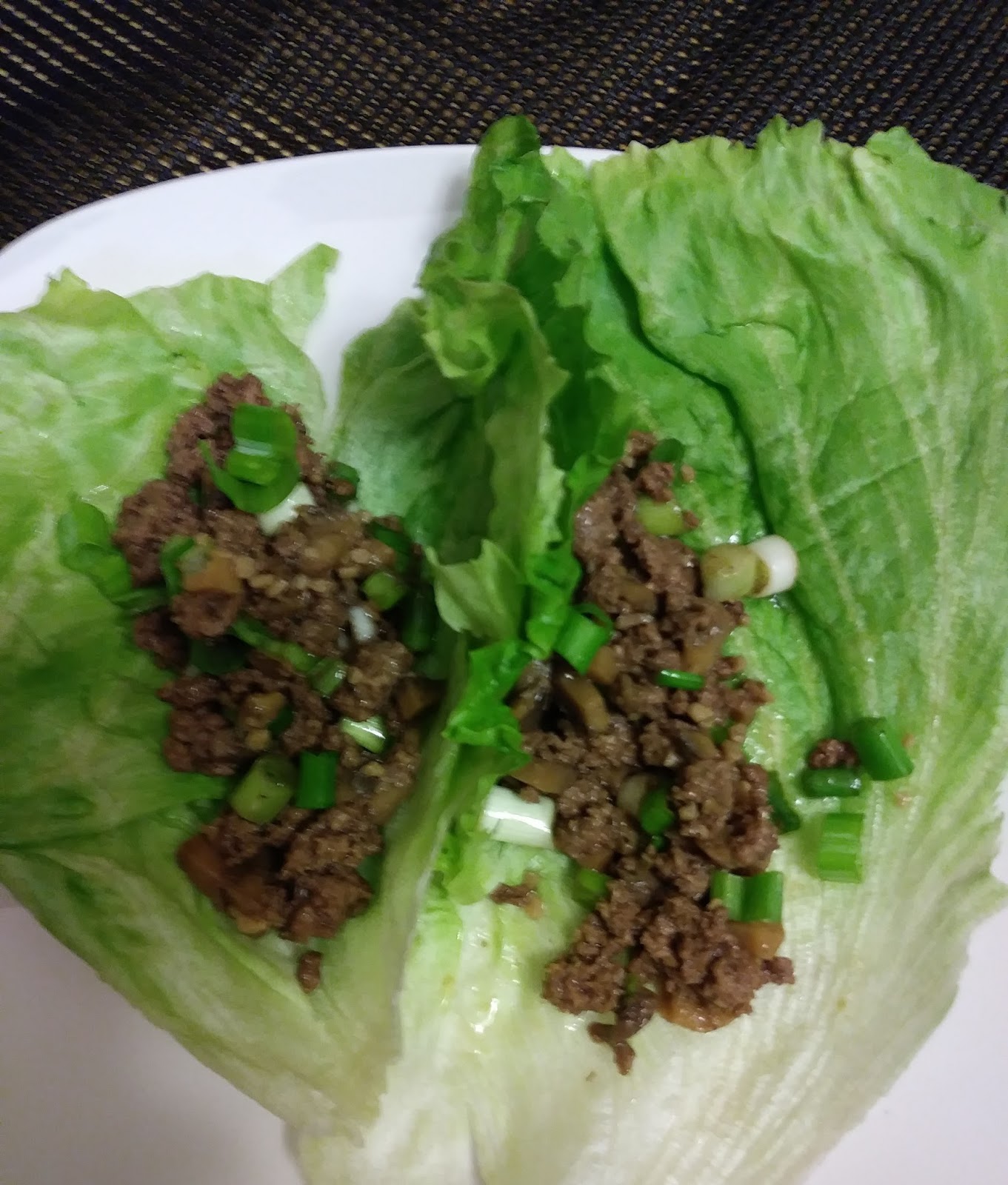 Christine's Pantry Beef Lettuce Wraps