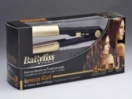 مكواة بيبى ليس السيراميك لفرد الشعر ومموج كيرلى  BaByliss iPro 230 iCurl - G ST70E-320
