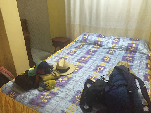 Alojamiento en Cuba - nuestra habitación en Holguín