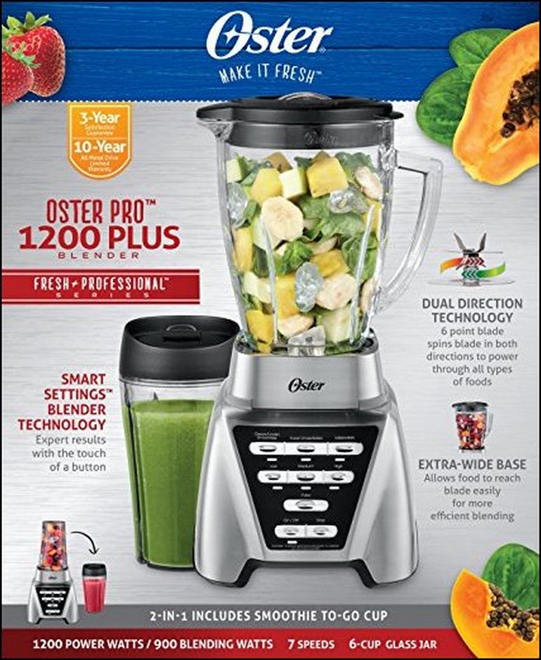 Oster Pro 1200 Plus Blender Manual