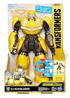 Hasbro Transformers Bumblebee Movie DJ Bumblebee 001