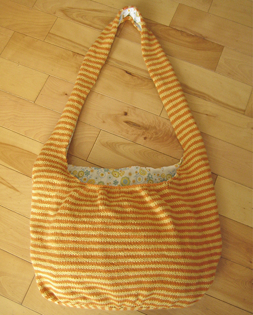 Daily Knitting Patterns Medano Beach Bag free pattern
