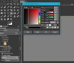 how to blur background in gimp 2 12