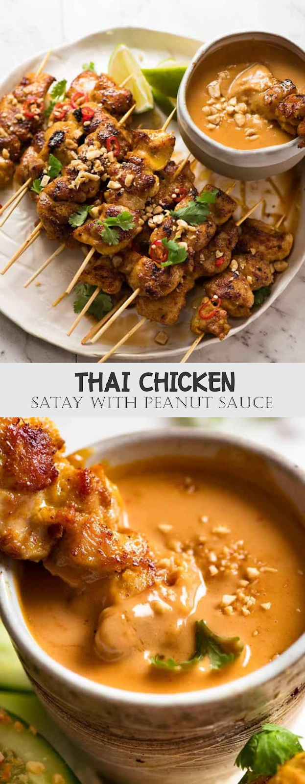Thai Chicken Satay with Peanut Sauce EAT