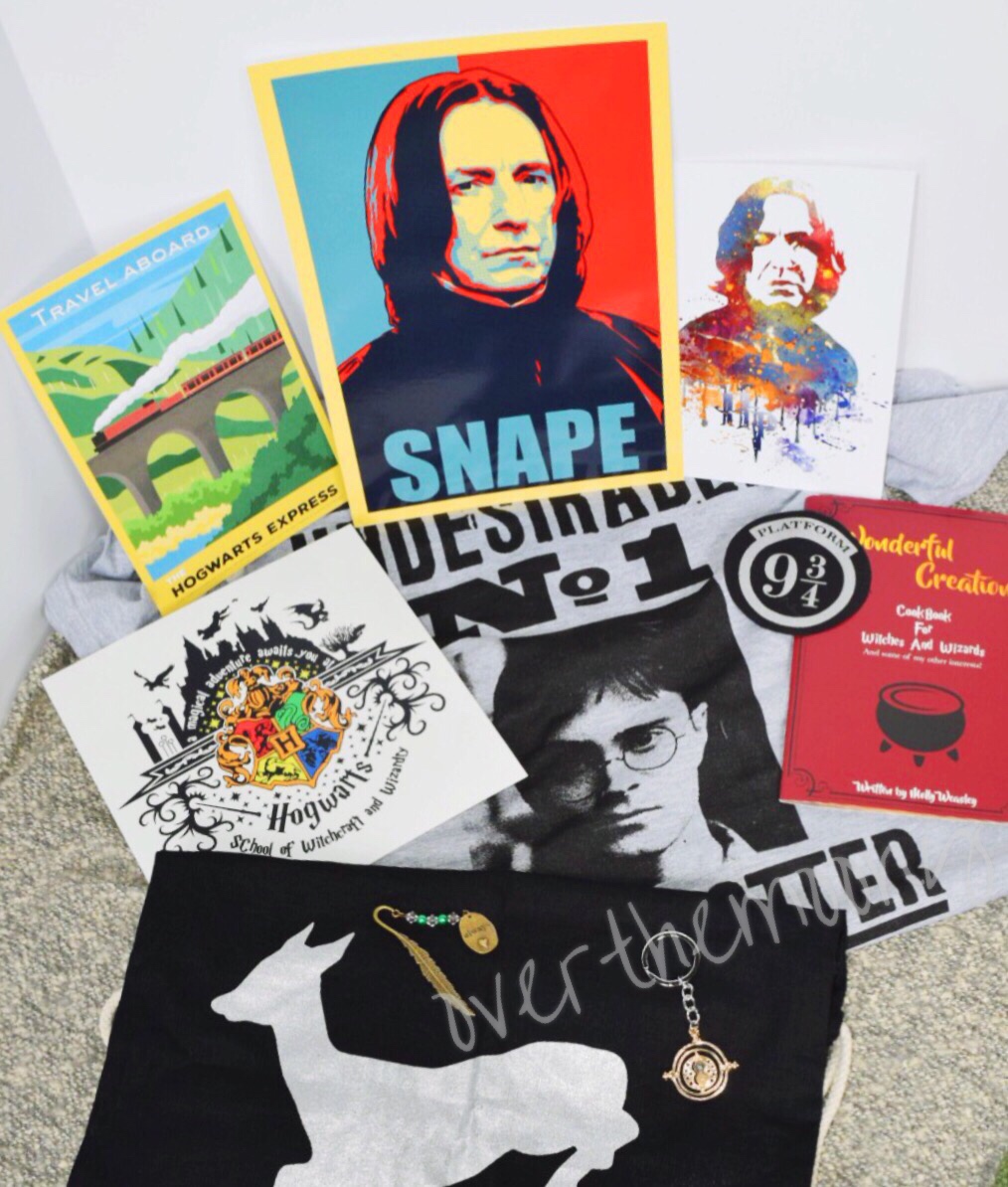 Over The Moony Geek Gear Harry Potter Unboxing July 2016