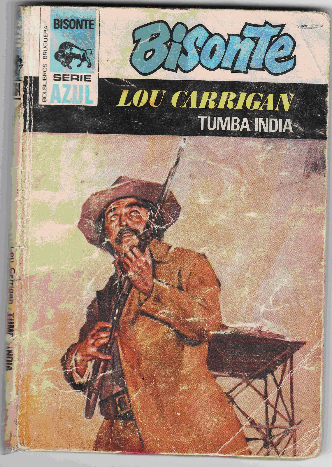 Novelas antiguas del oeste Tumba india
