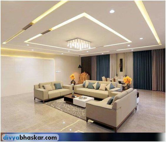 How To Make A False Ceiling Design With Lighting