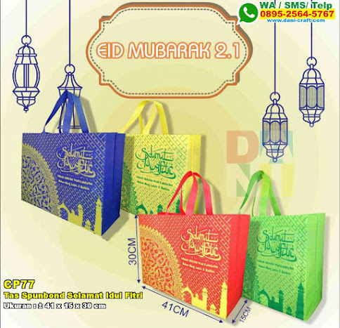 Tas Spunbond Selamat Idul Fitri