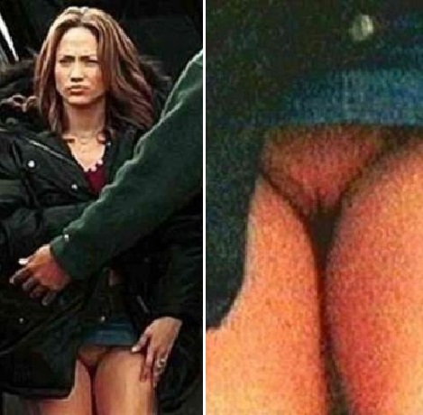 Jennifer lopez upskirt pussy - celebrity pantyless photos.