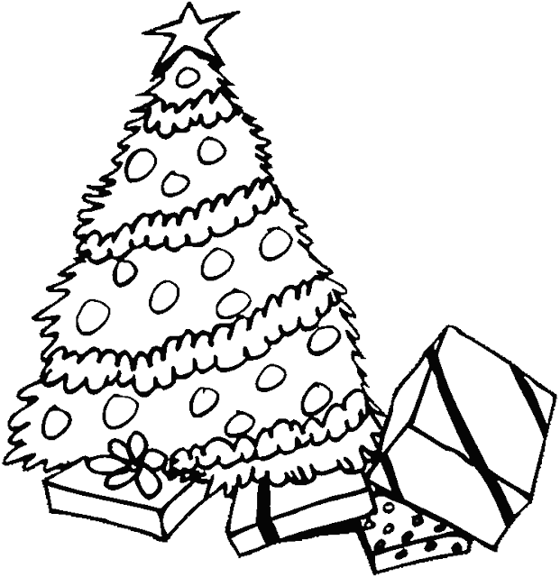 Printable Christmas Tree Coloring Pages Printable Christmas Tree Coloring Pages