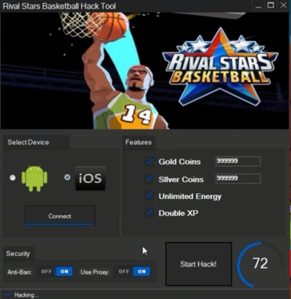 Rival Stars Basketball Hack PerFect Hack Device l Download Latest