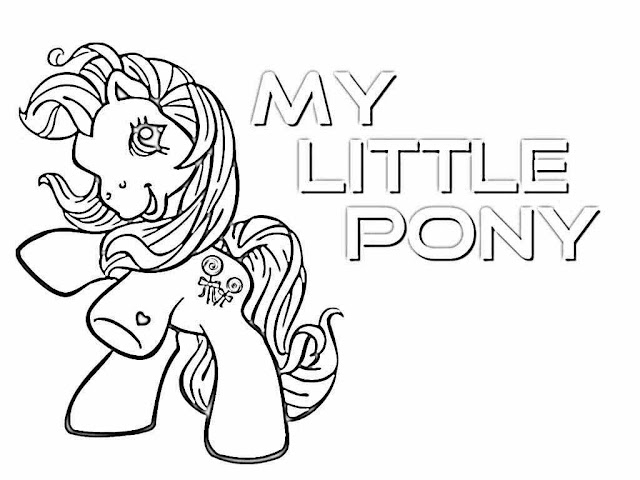 My Little Pony Coloring Drawing Free wallpaper