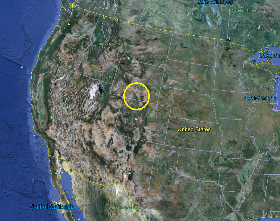 THE GREAT DIVIDE BASIN CRATER THE GREAT DIVIDE BASIN CRATER