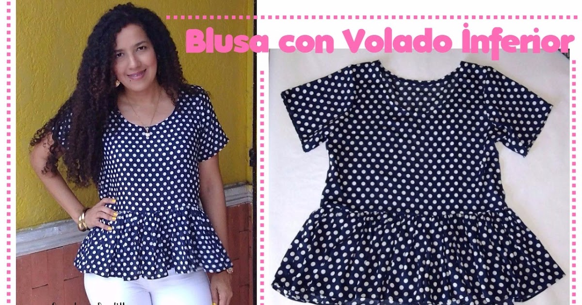 Blusa con Volante