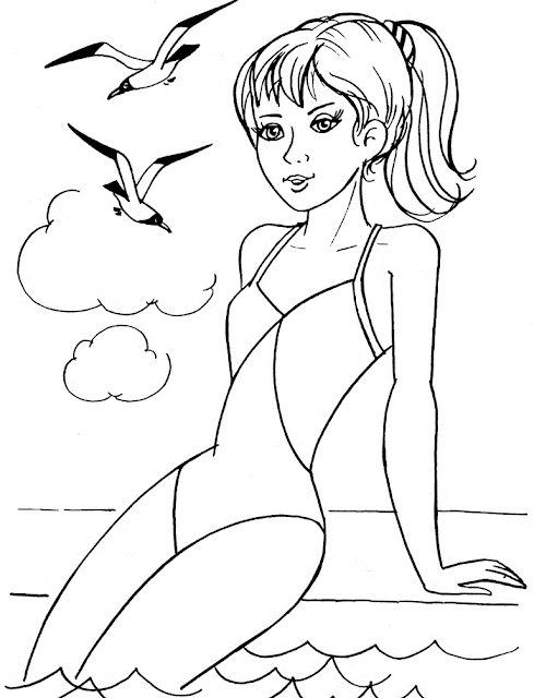 Fashionable girls coloring pages holiday.filminspector.com