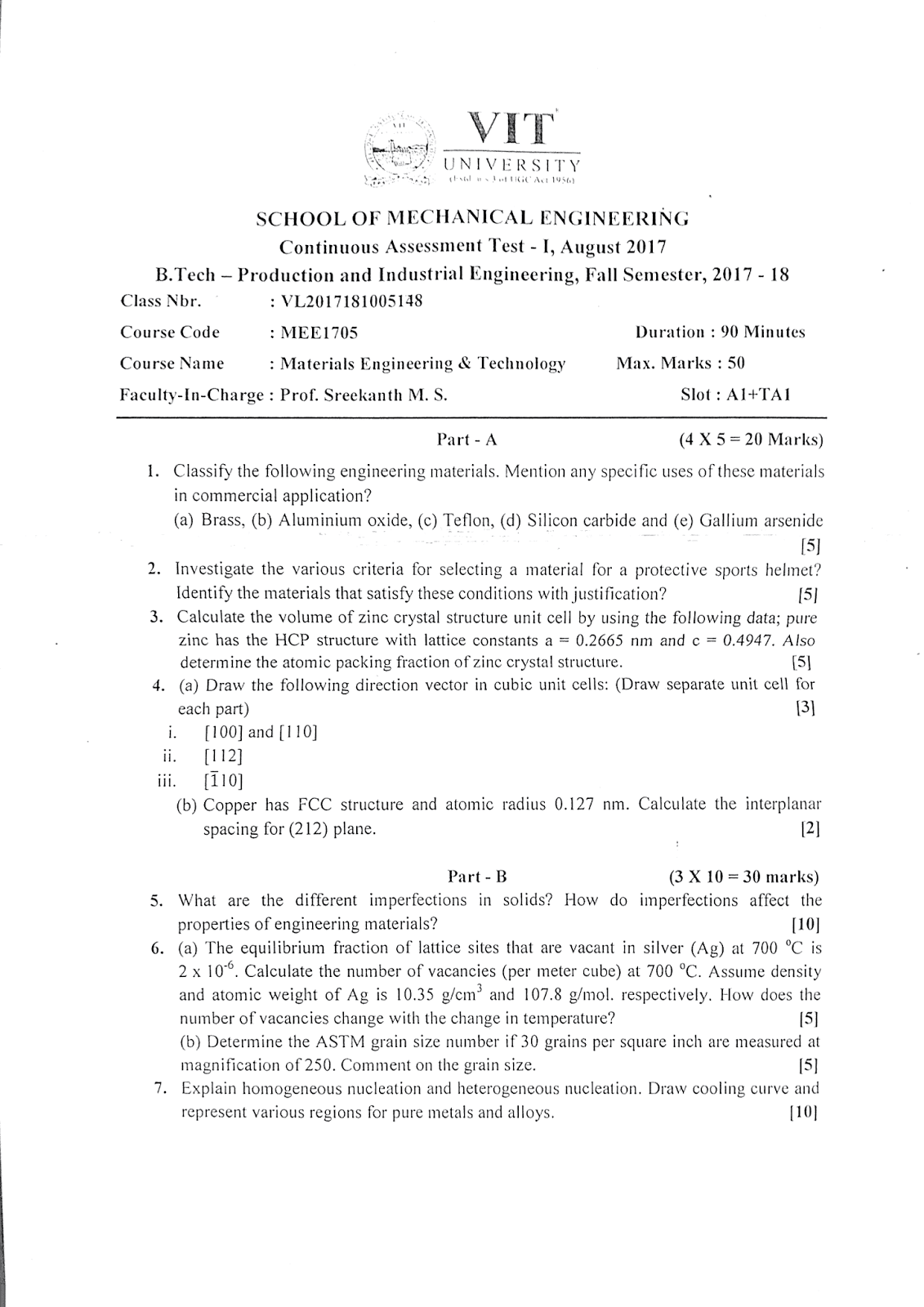 cat1 material engineering qp