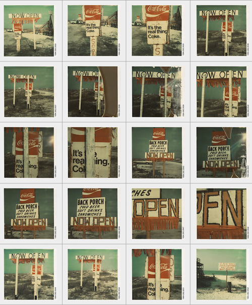 picturediting Polaroïds (1) Walker Evans