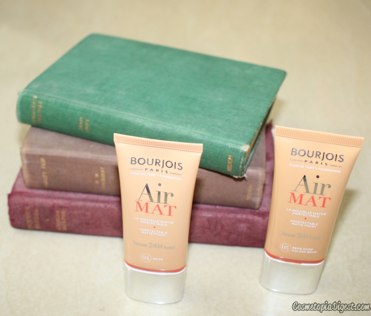 Bourjois Air Mat 24Hr Foundation Review Cosmetopia Digest Beauty and