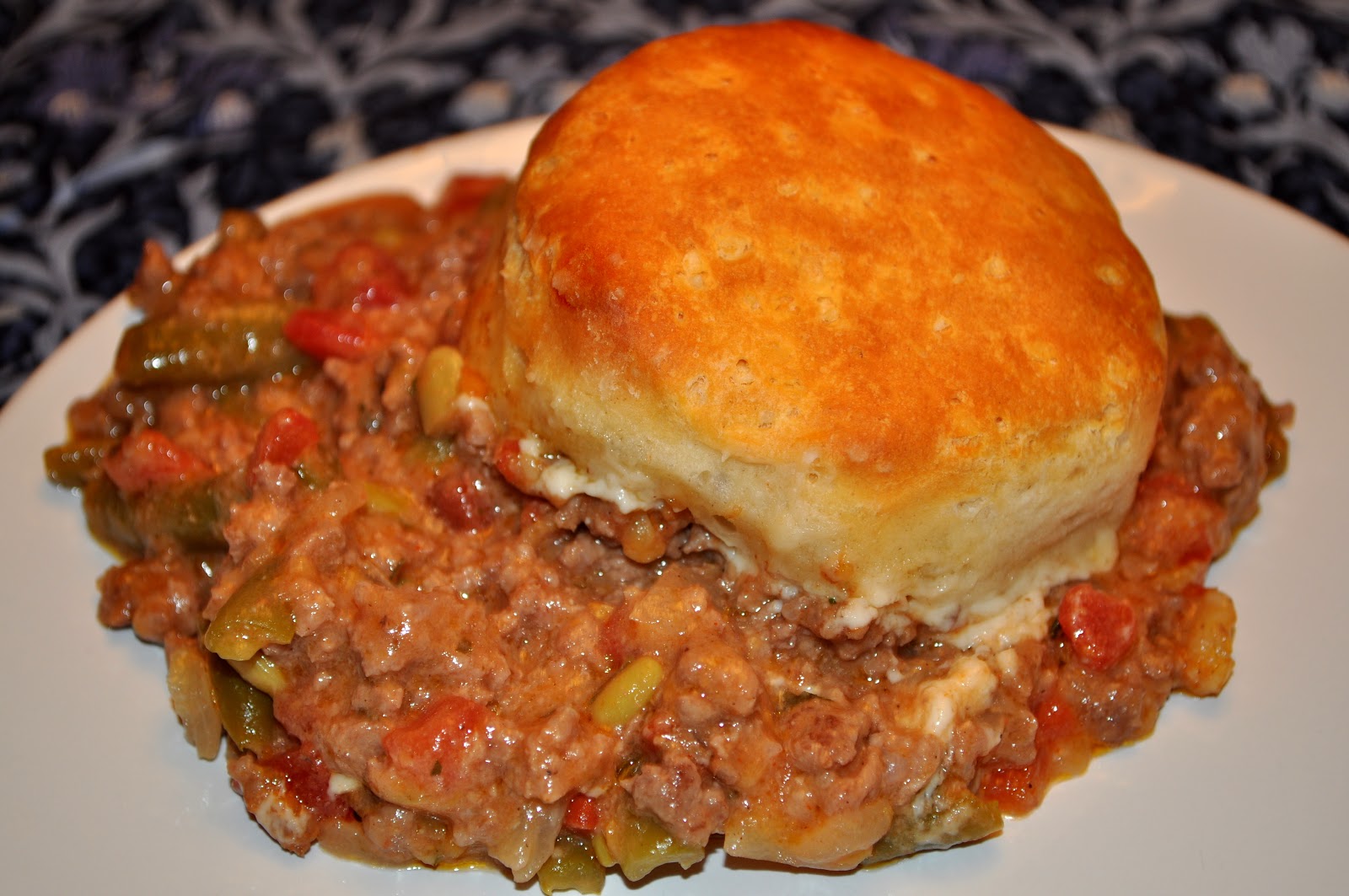 CookingwithSweetface Swedish Hamburger Biscuit Casserole