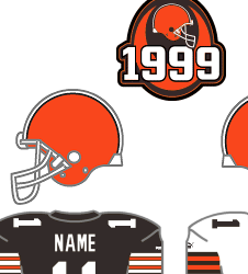 1999 browns uniforms