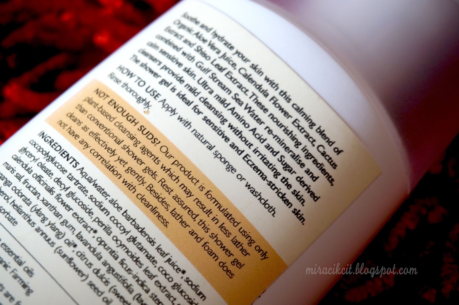 Review Esmeria Soothing Shower Gel for Sensitive & Eczema Skin