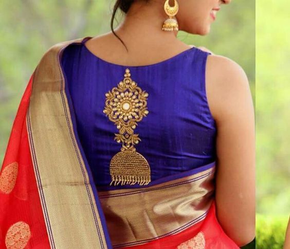 Top 10 Silk Saree Blouse Designs For This Diwali | Candy Crow- Indian ...