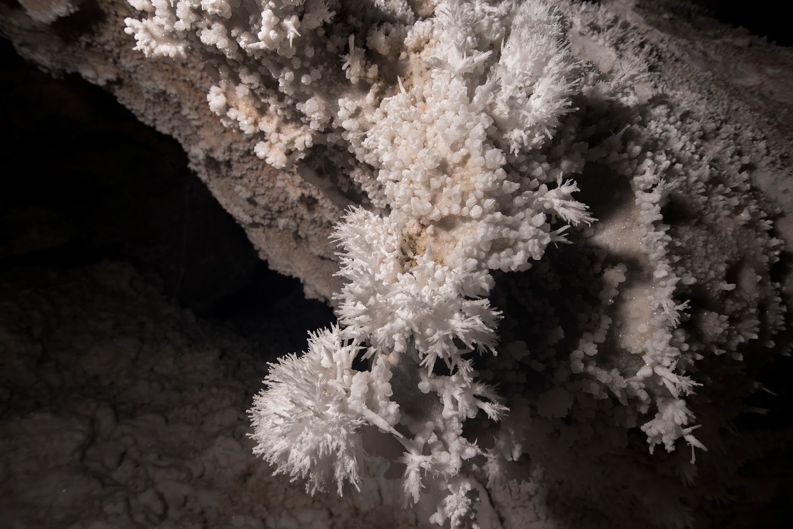 THE CHANDELIER MAZE & CHANDELIER BALLROOM. LECHUGUILLA CAVE, NEW MEXICO ADAM HAYDOCK