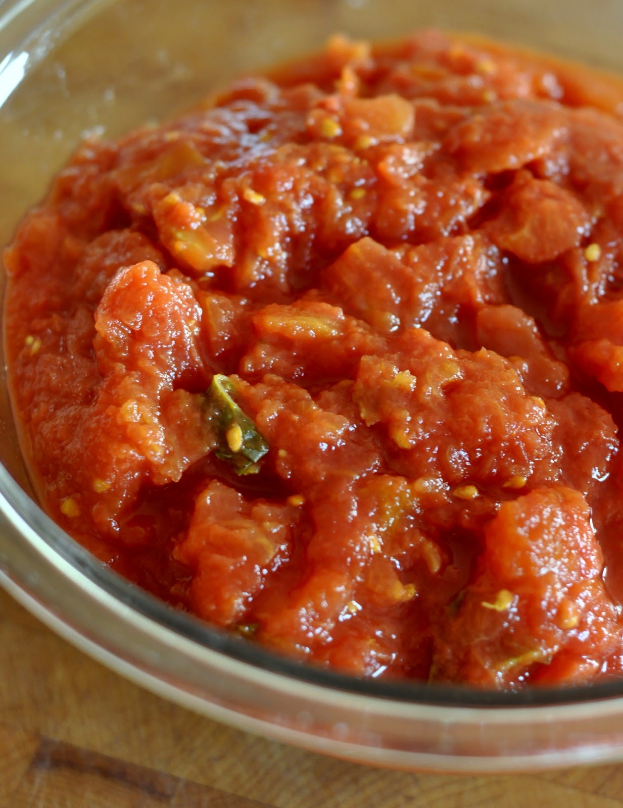 Diced San Marzano Tomatoes with Basil | Taste As You Go