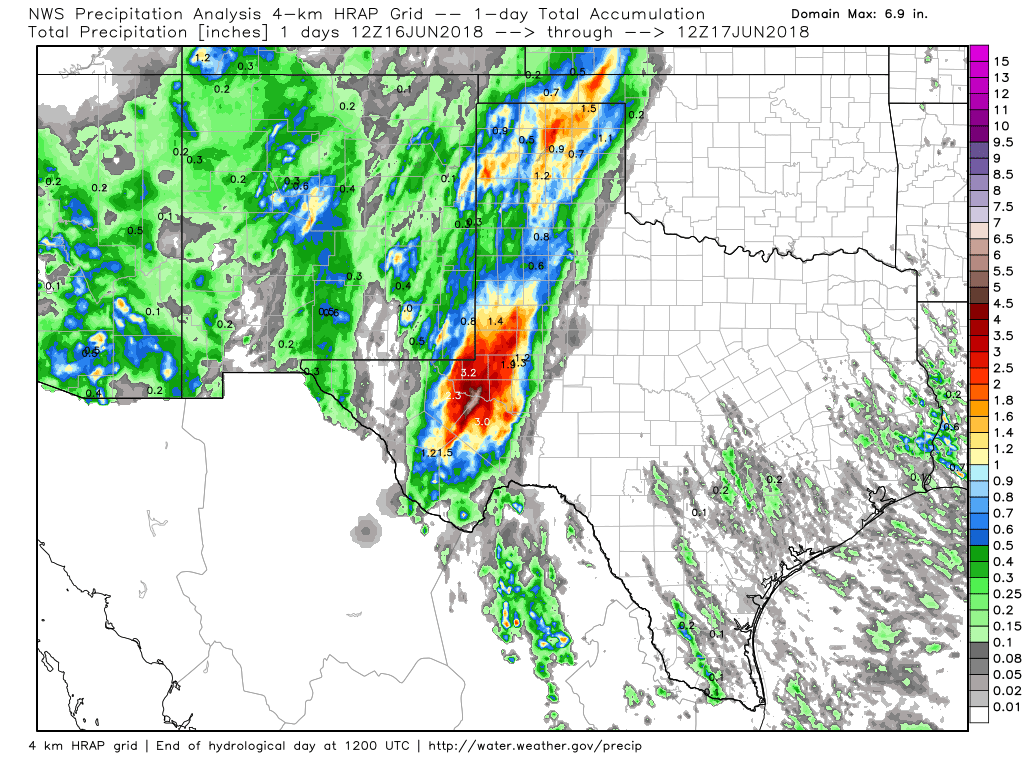 24 hour rainfall totals 24 hour rainfall totals