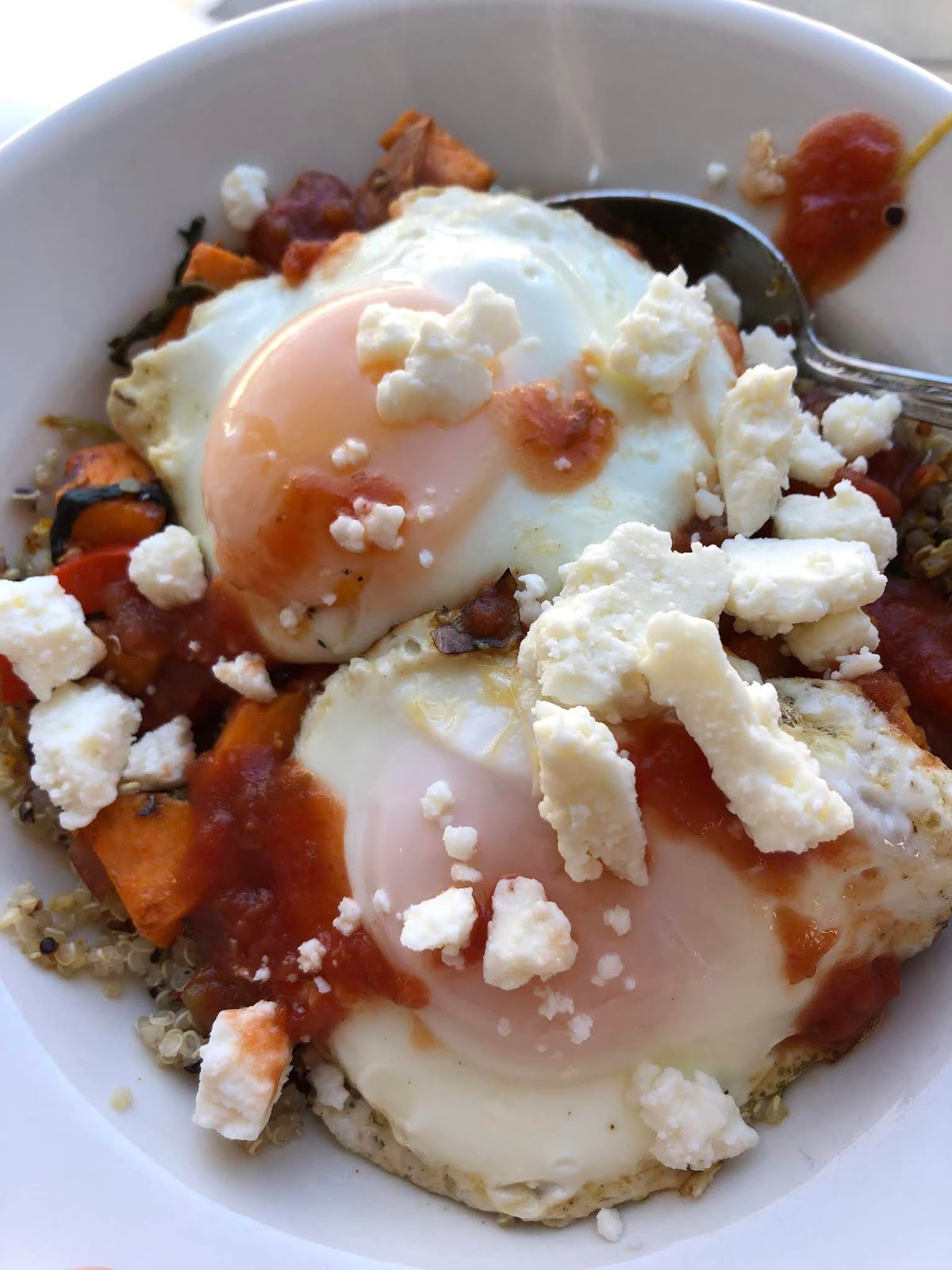 Quinoa Egg Bowl!