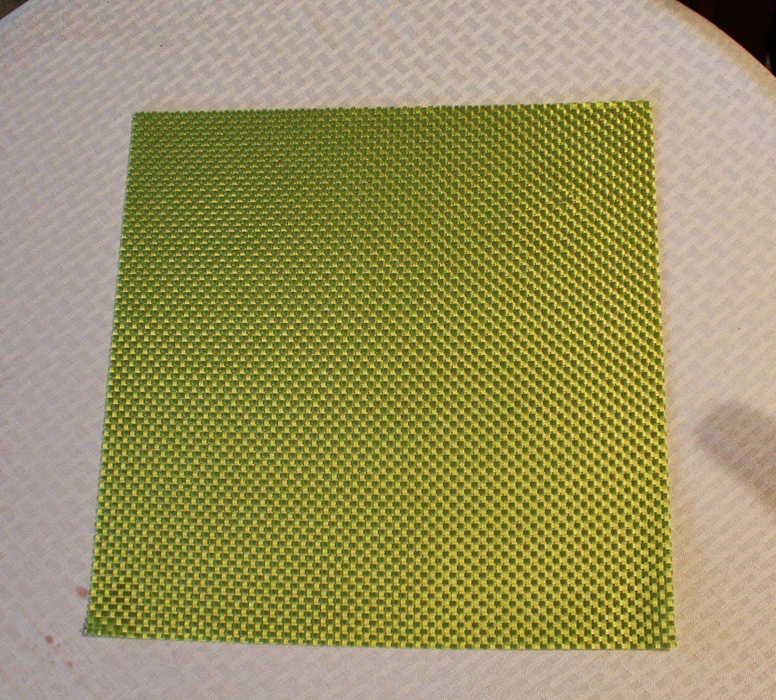 Southern Seazons DIY leaf placemats