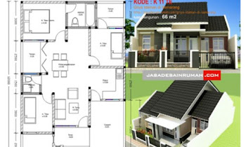 Sketsa Rumah Idaman Minimalis
