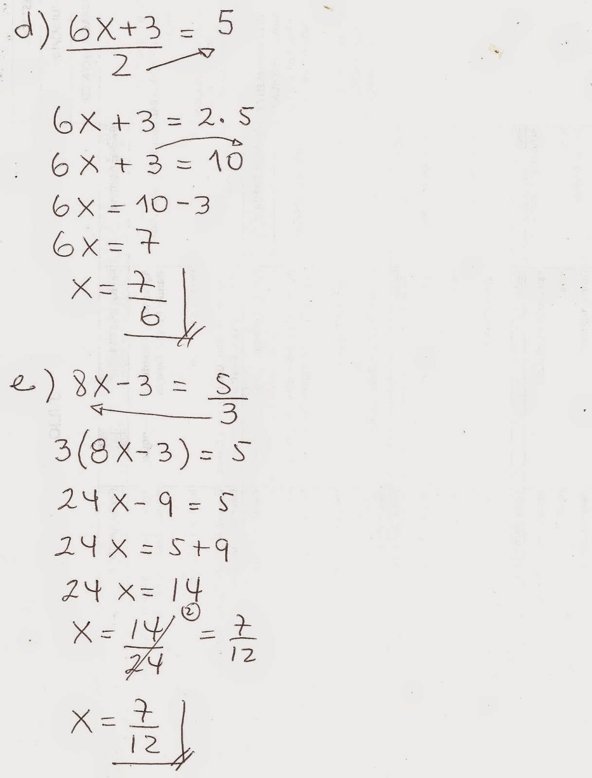 MatemÁtica FÁcil Ejercicios Resueltos De Ecuaciones De Primer Grado