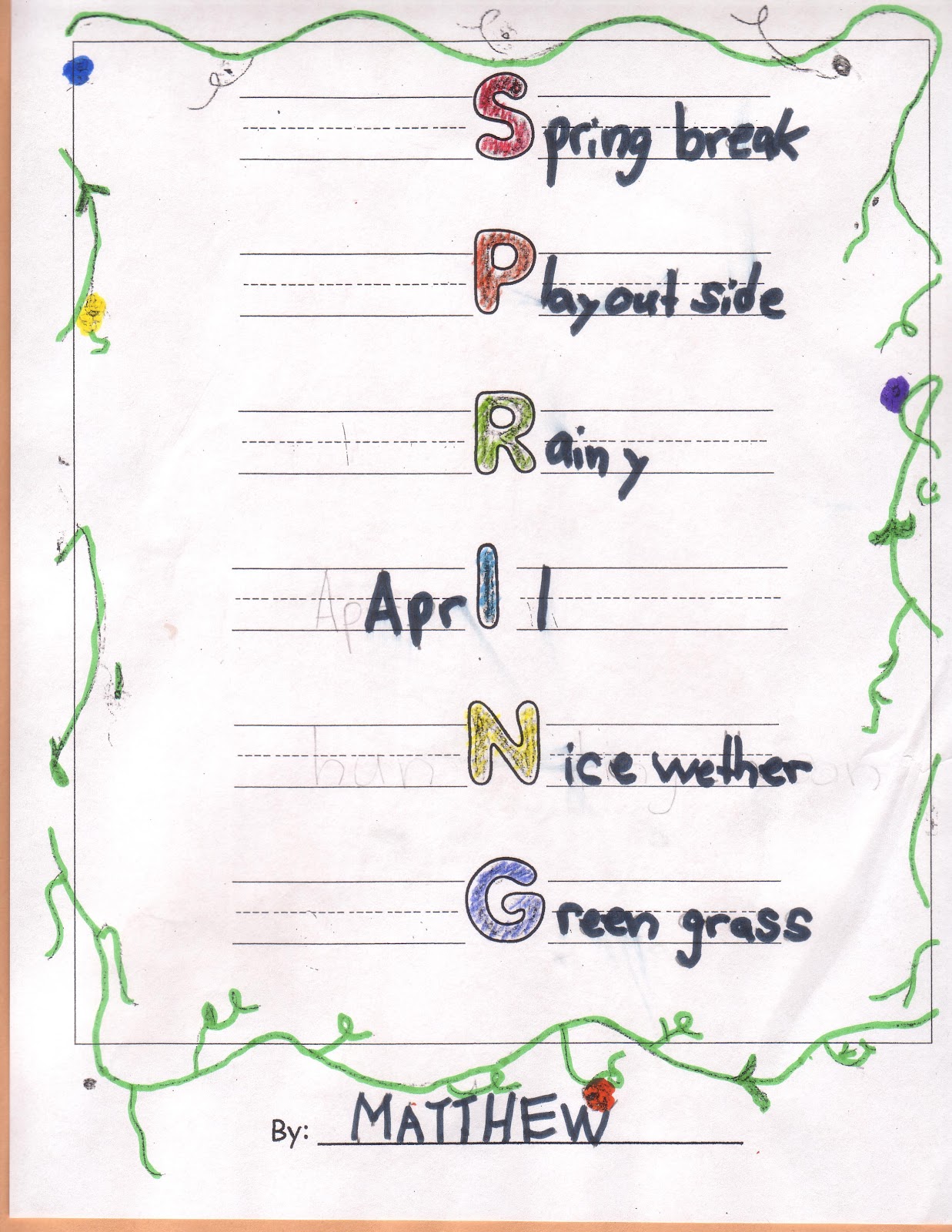 Mrs. King's Class