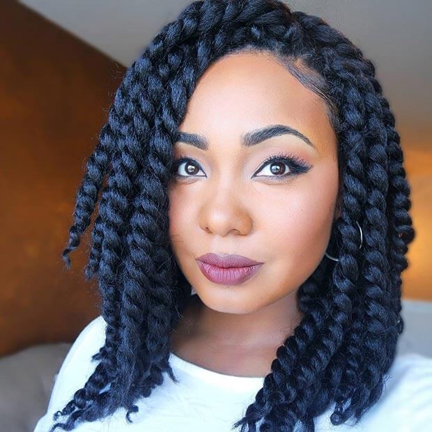 21 Crochet Jumbo Twists Hairstyles For African 2018 Fashionuki