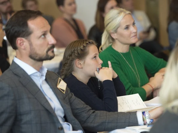 Crown Prince Haakon of Norway, Crown Princess Mette-Marit and Princess Ingrid Alexandra