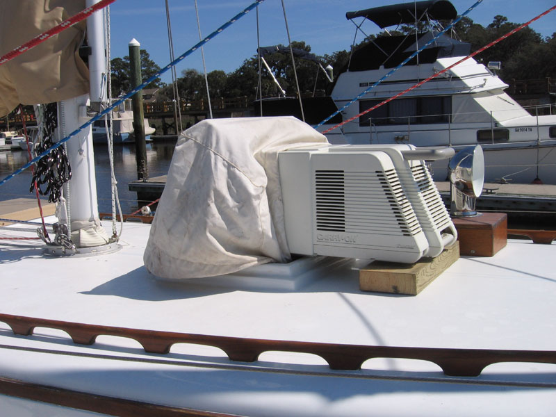 Whispering Jesse Sailing Blog by John Lichty: Air conditioning