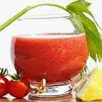 Suco de tomate para a saúde