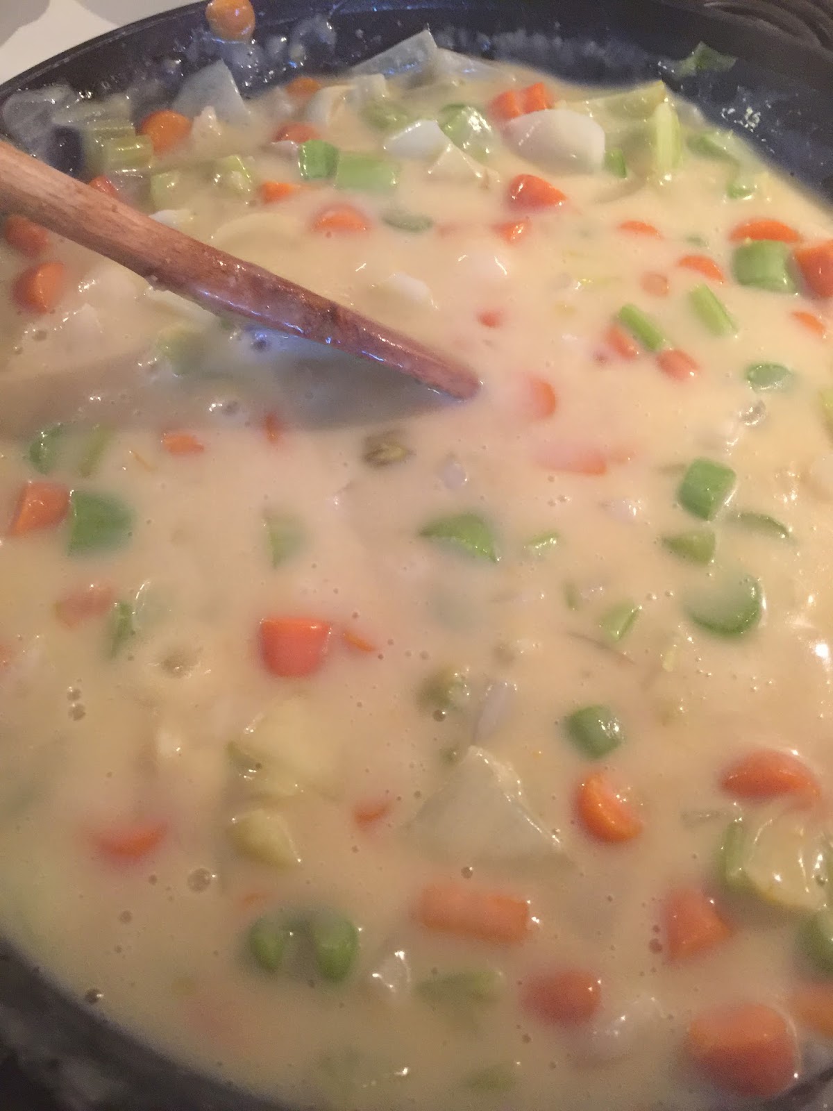 Simple as 123 Freezer Meal Chicken Pot Pie