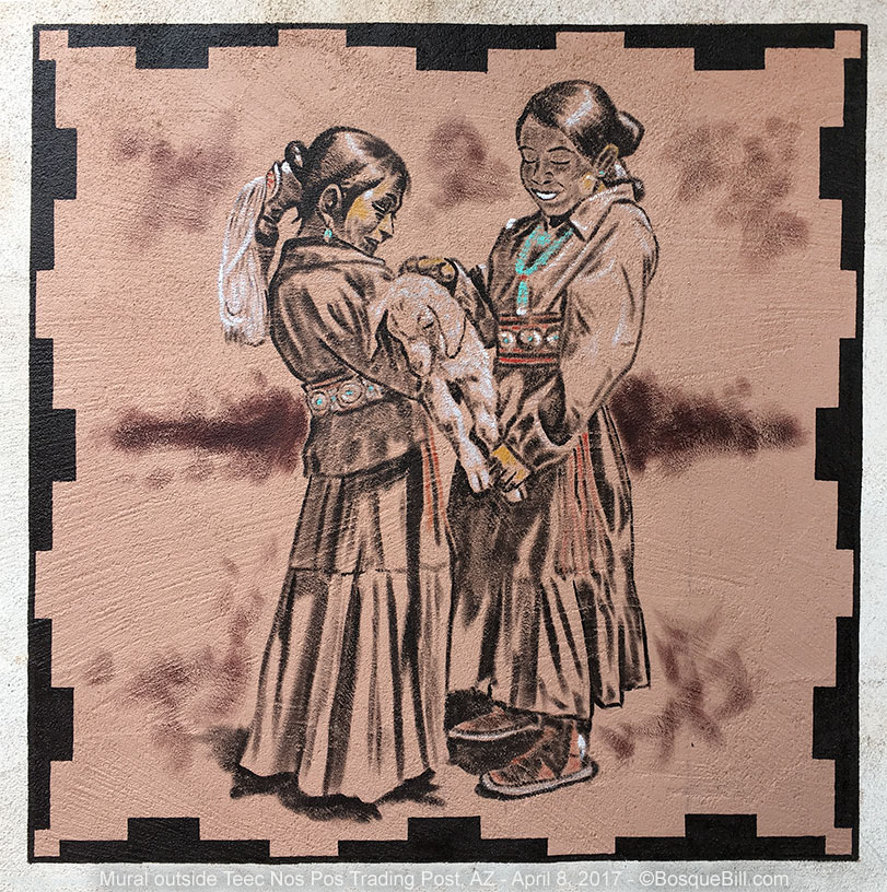 Bosque Bill's Backroads Teec Nos Pos Trading Post April/May 2017